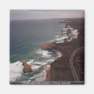 12 Apostles rock formation, Victoria, Australië Magneet