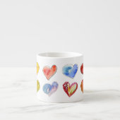 12 Artsy-3 Love Hearts Espresso Mok (Voorkant)