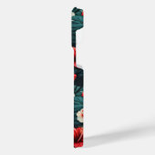 #12 Bloemen patroon iPhone Hoesje (Linkerkant)