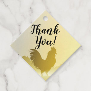 12 Cadeau Labels Sunny Morning Boerderij Country R