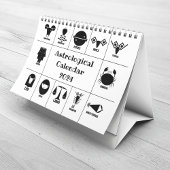 12 Calendrier des signes d'astrologie indienne