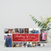 12 Carte de Noël photo | Collage vacances (Debout devant)