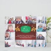 12 carte du Joyeux Noël Collage-6x8Christmas de (Debout devant)