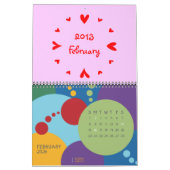 12 coeurs Calendrier 2013 (Feb 2026)