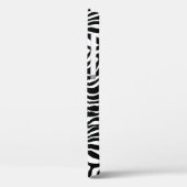 12 Coque moderne Zebra iPhone 4/4S (Verso / Gauche)