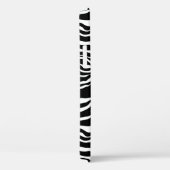 12 Coque moderne Zebra iPhone 4/4S (Verso / Droite)