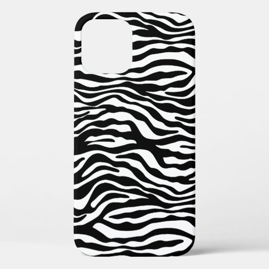 12 Coque moderne Zebra iPhone 4/4S (Verso)