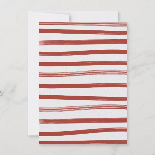 12 Dag kerstfeestdag Uitnodiging kerstfeest (Achterkant)