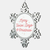 12 dagen CHRISTMAS / Snowflake Ornament (Rechts)