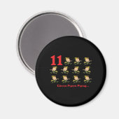 12 dagen elf pijpleidingen magneet (Voorkant / Achterkant)