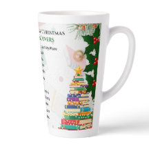 12 dagen Kerst voor boekenliefhebbers Latte Mok