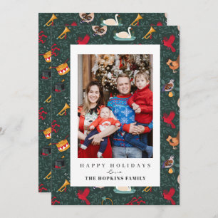 12 dagen kerstfeestdag foto