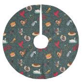 12 dagen kerstfeestkleding kerstboom rok (Voorkant)