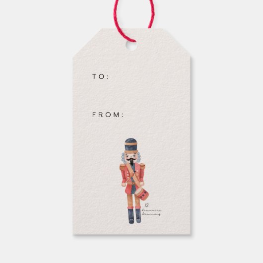 12 DAGEN KERSTMIS CADEAULABEL (Achterkant)