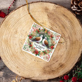 12 dagen kerstmis twee schildpadden keramisch ornament