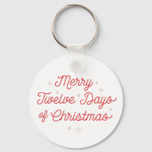 12 dagen kerstSleutelhanger Sleutelhanger