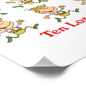 12 dagen tien lords a-leaping poster (Hoek)