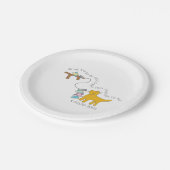 12 dagen van het vierde kerstfeest: Kerstmis Papieren Bordje (Gekanteld)