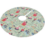 12 Dagen van Kerstmis groen Kerstboom Rok (Gekanteld)