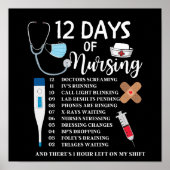 12 dagen verpleging poster (Voorkant)