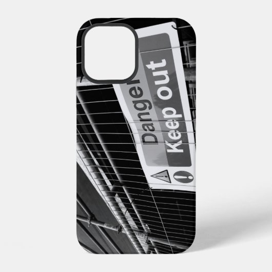 12 Danger Keep Out Signer Coque-Mate coque iphone (Verso)