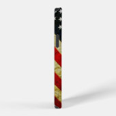 12 Drapeau américain Grunge Coque-Mate coque iphone (Côté droit)