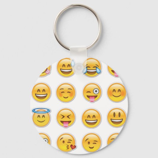 12 Emoji Sleutelhanger (Voorkant)