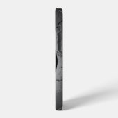 12 Enceinte sur un mur fissuré Coque iPhone Case-Mate (Côté gauche)