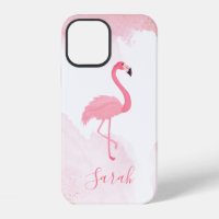 Flamant rose rose cool Coque-Mate coque iphone