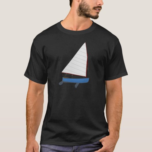 12 Foot Sailing Dinghy T-shirt (Voorkant)