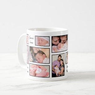 12 Foto-collage-herinneringen met offertes Koffiemok