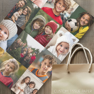12 Fotocollage - Hoesje Gehele oppervlakte van Tissuepapier