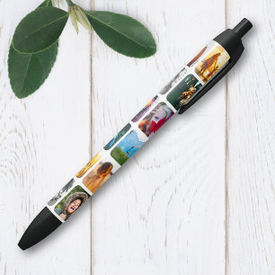12 Fotosjabloon Dubbele zwarte inkt pen