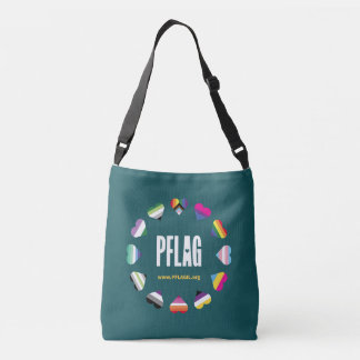 12 Hearts Circle PFLAG Canvas tas