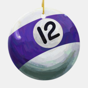 12 inch keramisch ornament
