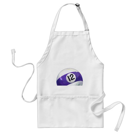 12 inch standaard schort (Voorkant)