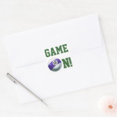 12 inch vierkante sticker (Envelop)