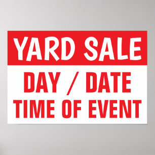 12-inch X 18-inch Poster met informatiebrochure ov