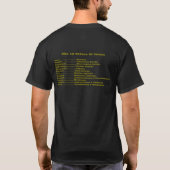 12 Israëlische stammen T-shirt (Achterkant)