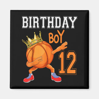 12 Jaar Oude 12e Verjaardag Honkbal Jongen Magneet