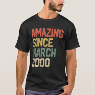 12 jaar oude geschenken, maart 2009 beperkte editi t-shirt
