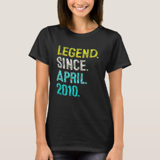 12 Jaar Oude Legende Sinds April 2010 12e B T-shirt