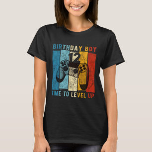 12-jarige verjaardag jongen 12 keer naar niveau om t-shirt