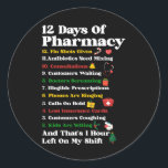 12 Jours de Pharmacie Funny Christmas Pharmacist T<br><div class="desc">Chemise pour la pharmacie, cadeau pour la pharmacie, chemise de vie pour la pharmacie, chemise de technicien en pharmacie, Peace Love Pharmacy est un cadeau parfait pour le pharmacien, travailleur essentiel, travailleur de la santé, infirmier médecin, héros de première ligne, travailleur médical. Le design de nouveauté des techniciens en pharmacie...</div>