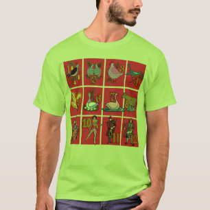 12 jours de T-shirts de Noël, habillement, cadeau