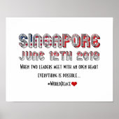 12 juni 2004 Vergadering VS Noord-Korea Poster (Voorkant)