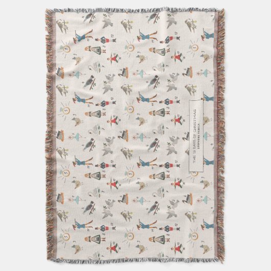 12 kerstdagen deken (Voorkant Verticaal)