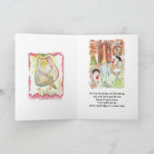 12 kerstdagen feestdagen kaart (Binnen)