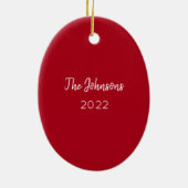 12 kerstdagen keramisch ornament (Achterkant)