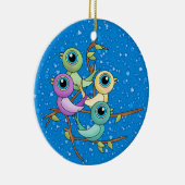 12 kerstdagen keramisch ornament (Rechts)